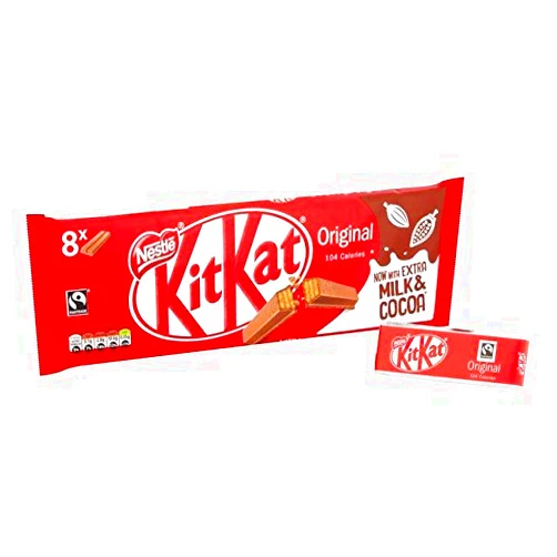 Kit Kat 2 Finger Milk - 8 x 20.7g (0.37lbs)