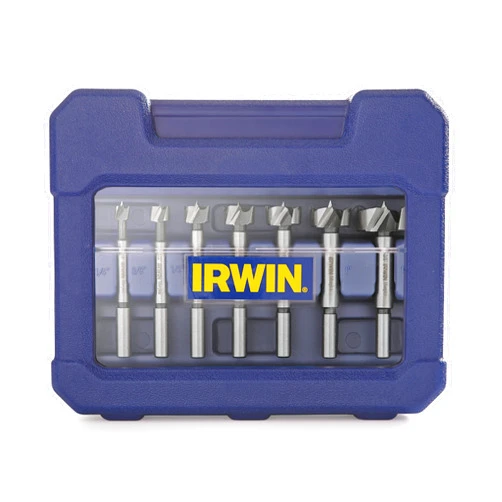 Irwin Tools IRWIN Marples Forstner Bit Set, Wood Drilling, 8 Piece (1966892)