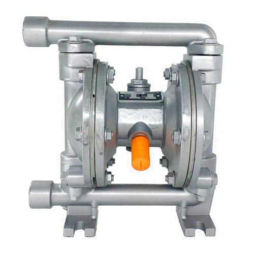 TABODD 12GPM Air-Operated Double Diaphragm Pump 115 PSI, Aluminum Alloy Dual Diaphragm Air Pump for Chemical Indutrial Liquid Low Viscosity Petroleum Fluids, 1/2
