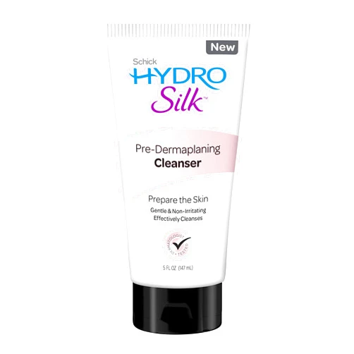 Schick Hydro Silk Pre-Dermaplaning Cleanser for Women, 5oz | Dermaplane Face Wash for Women, Facial Cleanser, Gentle Face Cleanser for Dermaplaning, Facial Wash, 5oz