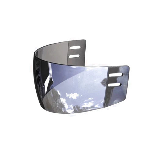 Hockeyninja Ronin Hockey Visor with Anti Scratch Coating - Impact Resistant - Universal Helmet Fit - CE Certified (R3 Mirrored)