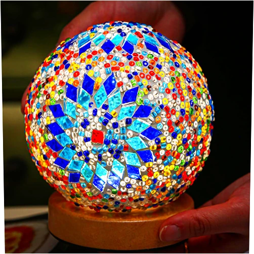 HAIDOLIANG Turkish Table lamp (D:4.7
