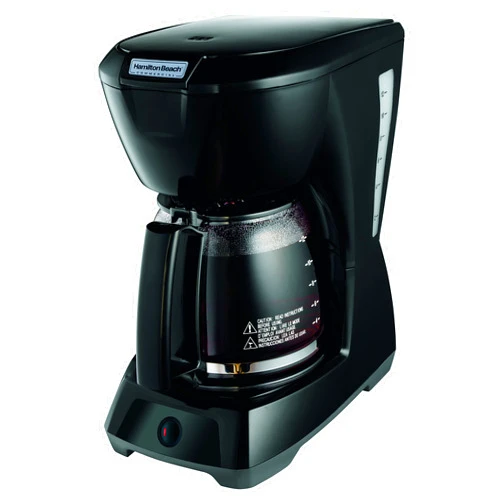 Hamilton Beach Commercial HDC1200 12 Cup Coffeemaker Black with Glass Carafe | Hospitality Rated
