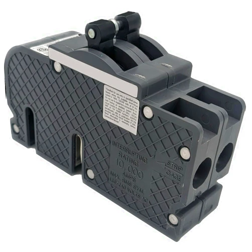 Connecticut Electric UBIZ250-1 - 50 Amp 1-1/2 in 2-Pole Zinsco QC50 Compatible Circuit Breaker, ETL Listed, Safe & Reliable Replacement