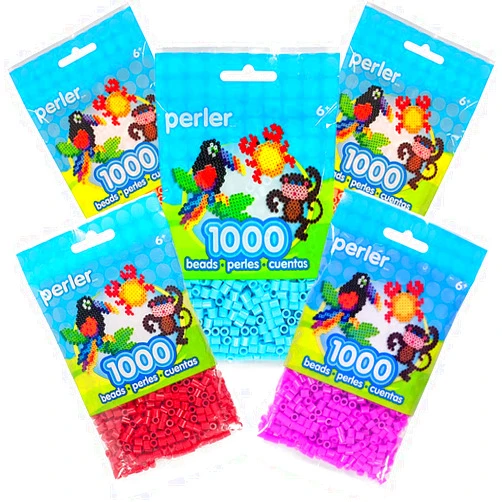 Top Tier Beads Perler Beads 1000pcs | 90 Colors to Choose from! | Midi 5mm Fuse Beads & Accessories | Build-Your-Own Custom Kit | Packed by Top Tier Beads