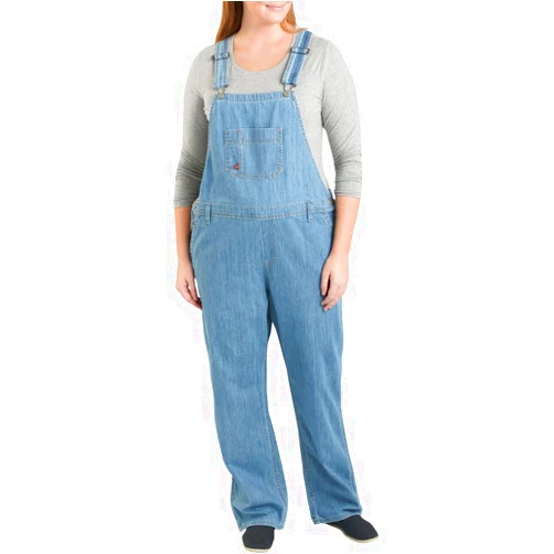 Dickies womens Plus Size Denim Bib Overall