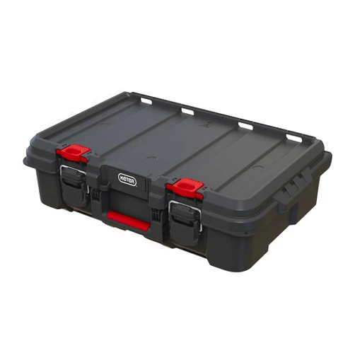 Keter Stack & Roll Heavy Duty DIY Power Tool Storage Case (253382)