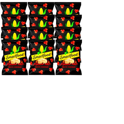 Partysupplies NEW Smartfood Flamin' Hot White Cheddar Popcorn, Perfect For Parties & Snack Packs (12)