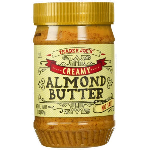 Trader Joe's Creamy Almond Butter No Salt 16 Oz