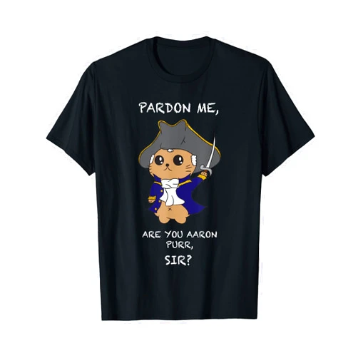 Casual T Cute Hamilton Cat T-Shirt T-Shirt