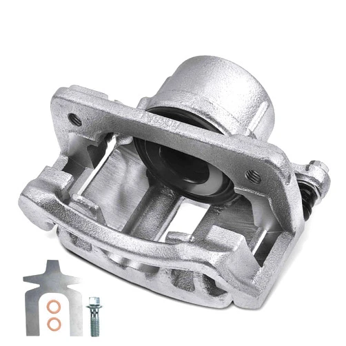 A-Premium Disc Brake Caliper Assembly with Bracket Compatible with Select Ford Models - Windstar 1995 1996 1997 1998, 3.0L 3.8L - Front Left Driver Side