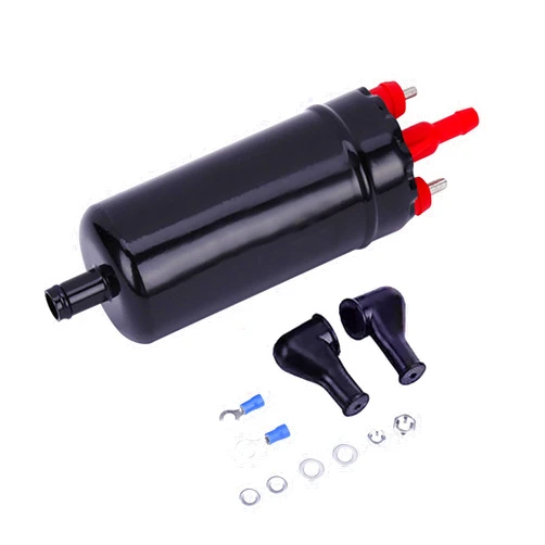 OXCANO External In Line Fuel Pump 12V Gasoline Fuel Injection Pump 125PSI Inline High Pressure Fuel Pump Replace 0580464070 0580453911 0580463017 0580464023
