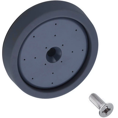 TRUSTMI Pre-rinse Spray Valve Repair Kit for Commercial Kitchen Sink Sprayer Spray Face Bumper and Screw Repair Part, Grey