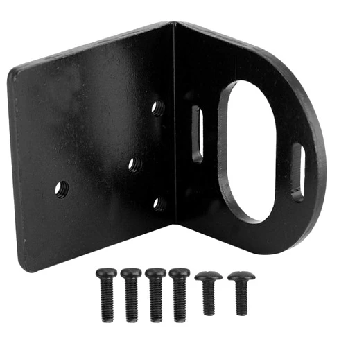 Pilipane Metal adjust Motor Mounting Holder Bracket Seat Base L shape Fixed Seat for 540 3660 3650 Motors RC Accessory( Black ) , RC Motor Base , RC Motor Base , Metal adjust Motor Mounting HolAdjust