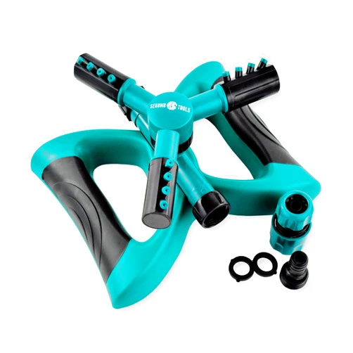 Segomo Tools 360 Degree Automatic Rotating Garden Sprinkler | Lawn Sprinkler | Yard Sprinkler | Sprinklers for Yard | Rotating Sprinkler | Rotating Sprinklers for Yard - GS360