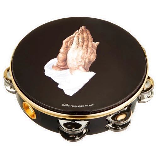 Remo Praise Tambourine - Praying Hand , 8