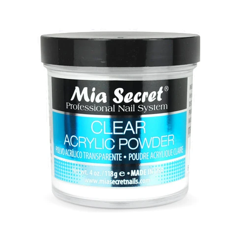 Mia Secret Clear Acrylic Powder (4oz)