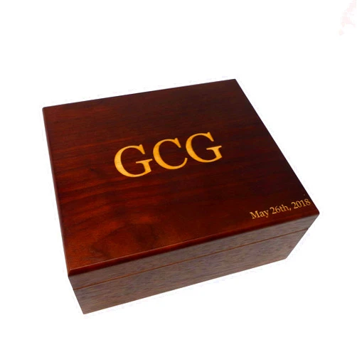 Donebetter Personalized Cedar Keepsake Jewelry Box