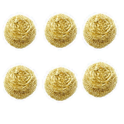 Keledz Soldering Iron Tip Cleaner, Solder Tip Cleaning Brass Wire for Soldering Station (6pcs)