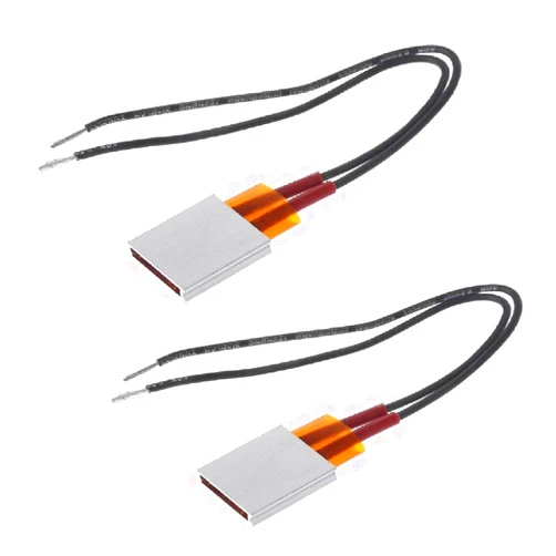 Bestol 2pcs PTC Heating Element 5W-50W AC DC 24V/36V 110/220 Degree consistant Temperature Ceramic Thermostatic… (24V 110 Degree)