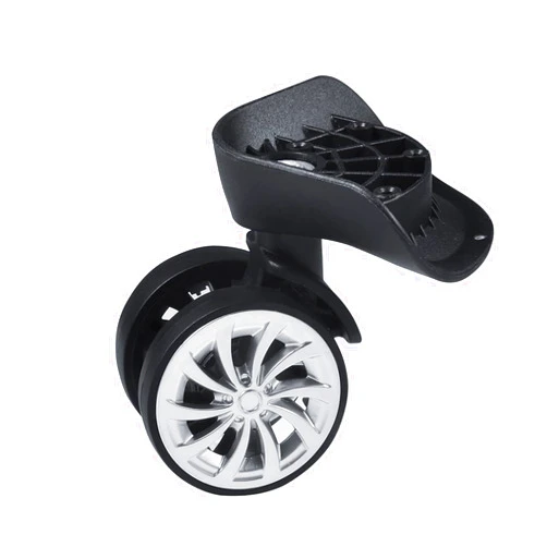 TOPINCN Suitcase Luggage Wheel Replacement, 2pcs 360 Degree Wheels 041-2D, Torque Luggage Swivel Wheel for Travel Customs Case