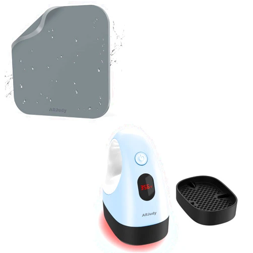 ARJudy Mini Press and 12 * 12 inches Heat Press Mat