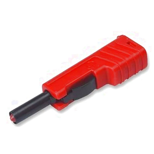 HIRSCHMANN TEST AND MEASUREMENT 932153101 Banana Test Connector, Plug, Cable Mount, 30 A, 60 VDC, Nickel Plated Contacts, Red