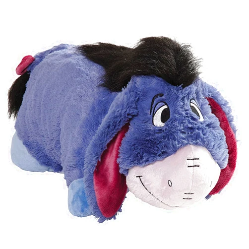 Pillow Pets Disney Eeyore Stuffed Animal Plush, 16