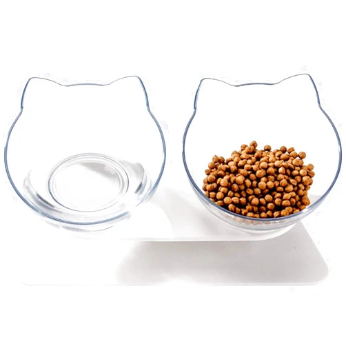Adayu PurrBowl Orthopedic Anti-Vomiting Cat Feeder, Plastic, Adayu, Dog, Cat, Multiple Pets