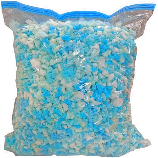 Dogbed4less Premium Density High Grade Shredded Memory Foam Inserts for Pillows, Bean Bag, Chair, Sofa, Pet Dog Bed, Crafts and more (5 pounds) Made in United States