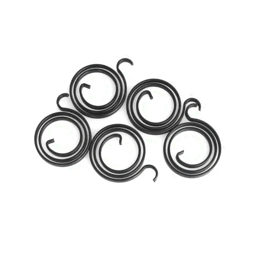heyous 5pcs Torsion Return Springs Black Turn Replacement Spring for The Door Handle