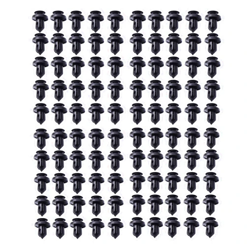 REAMS 100 Pcs Bumper Fender Grille Splash Shield Clips 91506-S9A-003 for Honda Acura Accord Civic CR-V Odyssey MDX RDX TSX TL ILX 91506S9A003
