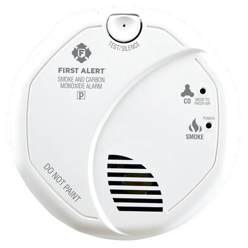 First Alert BRK SC7010B Hardwired Smoke and Carbon Monoxide (CO) Detector with Battery Backup , White