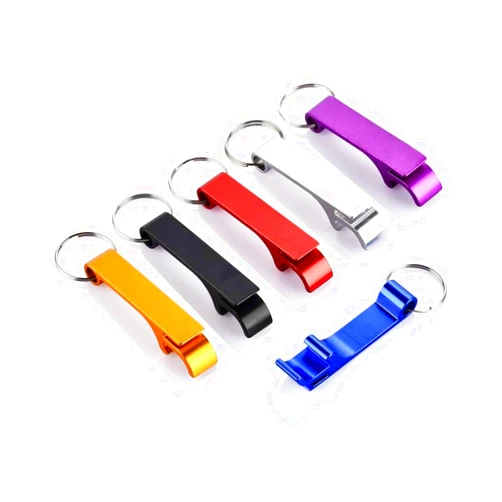 Rave & Beyond 5 PCS mixed colors Beer Bottle opener, keychain bottle opener, for men and women, small bottle opener, can opener, easy bottle opener, rave accessories