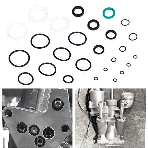 V-SEK Fast Strike Power Trim Motor Seal Kit-115225FS - Compatible with Yamaha 115HP 150HP 175HP 200HP (Some 225HP 250HP) Showa 1997 and Up, 63P-43800-00-4D 64E-43822 and More O-Rings