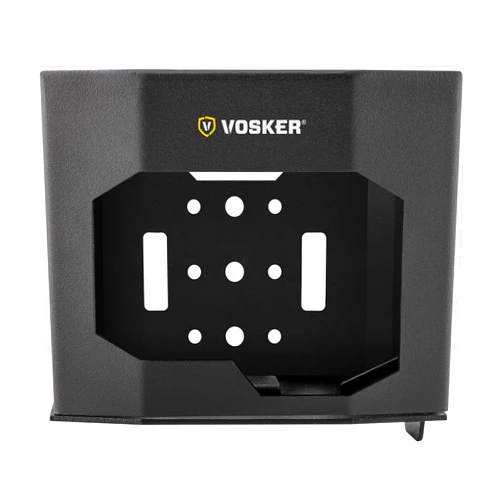 VOSKER Metal Security Box for VKX Outdoor Security Camera - Protective Heavy Duty Steel Case, Weather & Animal Resistant, Easy Accessible Panel
