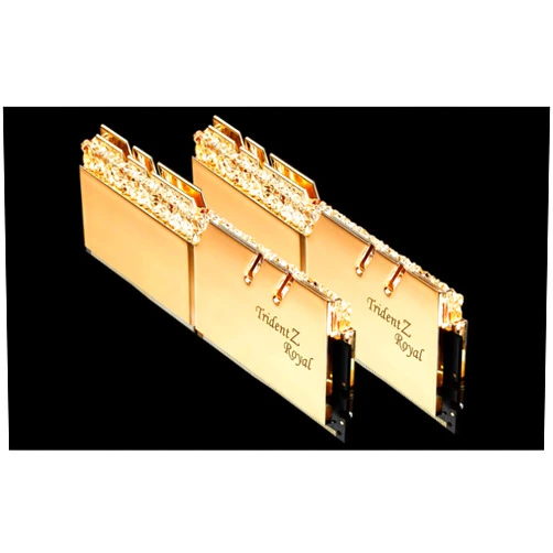 G.SKILL Trident Z Royal Series 16GB (2 x 8GB) 288-Pin RGB DDR4 3000 (PC4 24000) DIMM F4-3000C16D-16GTRG