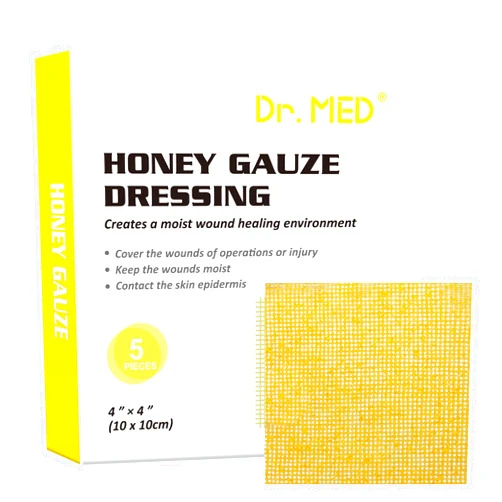 Dr. Med Manuka Honey Gauze Dressing 4