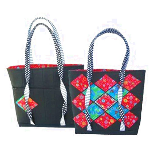Eazy Peazy Quilts Twist 'N Shop Tote Pattern for Eazy Peazy Quilts
