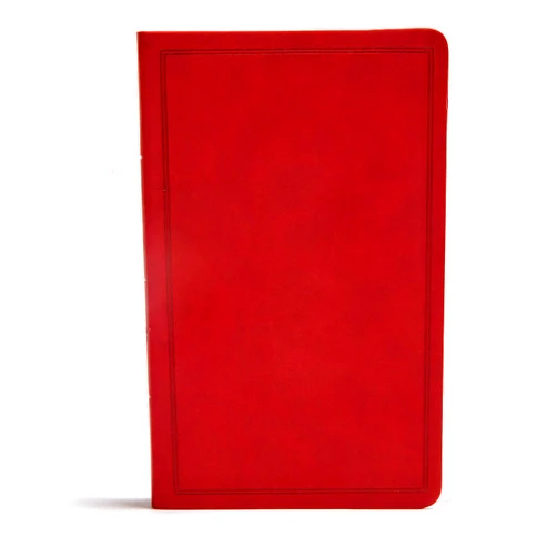 CSB Bibles by Holman CSB Deluxe Gift Bible, Burgundy LeatherTouch, Red Letter, Presentation Page, Full-color Maps, Easy-to-Read Bible Serif Type