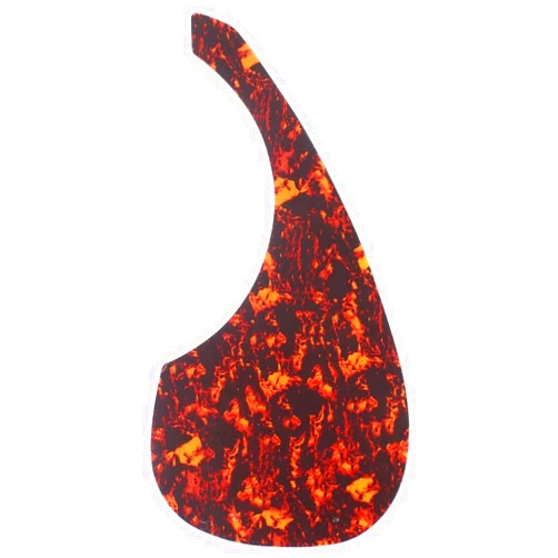 MLaval Self-Stick Thin Pickguard for Yamaha Style Acoustic Guitar ,Tri-color Tortoise