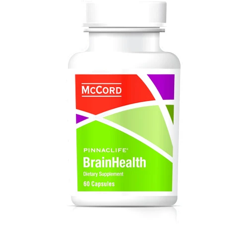 Pinnaclife BrainHealth Brain Supplement - Amplify Memory, Increase Focus, Enhance Clarity & Gain Productivity for Men & Women, Olivamine, Vitamin D, Vitamin B6 & B12, Rhodiola Rosea, Magnesium, Taurine