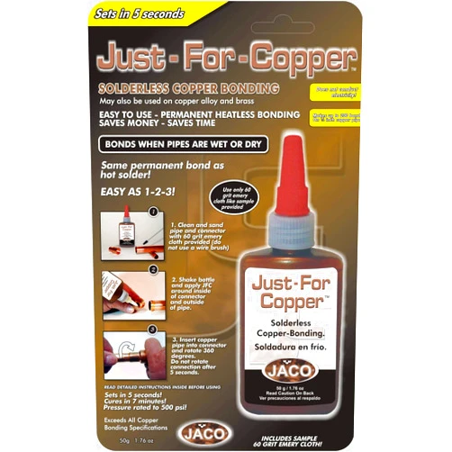 Just For Copper JFC050 1.85 Ounce Solderless Copper Bonding