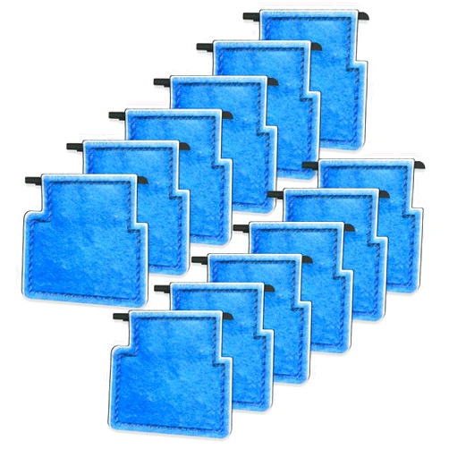 SAMANIJA 12-Pack Rite-Size A Filter Cartridges for MarineLand Penguin Power Filters 75 & 100,for Aqua-Tech Filters (EZ-Change #1) 5-15 Power Filters