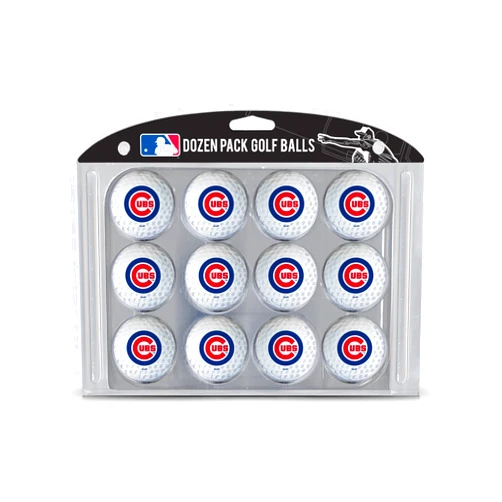 Team Golf MLB Dozen Regulation Size Golf Balls, 12 Pack, Full Color Durable Team Imprint
