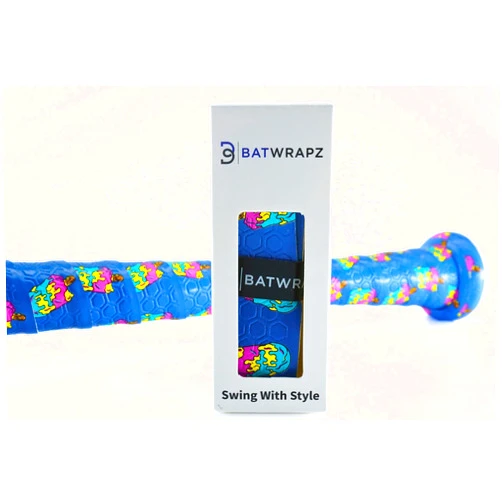 BatWrapz Bat Grip Tape for Baseball - Softball 1.1 mm Precut and Pro Feel Bat Grip Tape Replacement