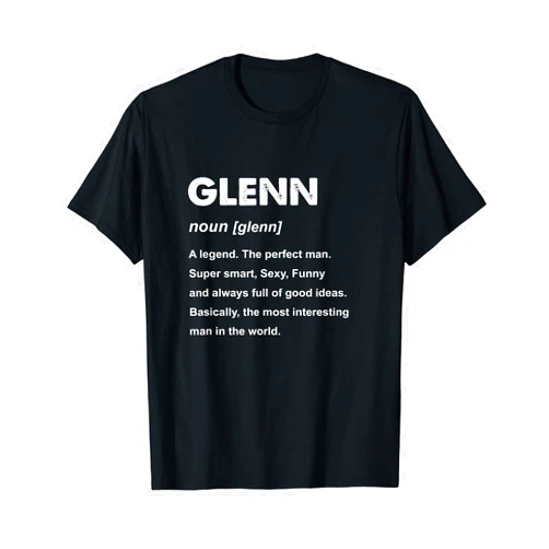 Glenn Name Shirts & Gifts Glenn Name T-Shirt