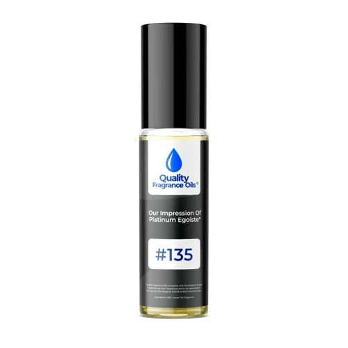 Quality Fragrance Oils' Impression #135, Inspired by Platinum Egoiste for Men (10ml Roll On)