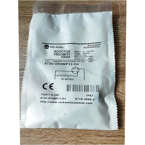 Generic Original Fit for Allen Bradley Proximity Switch 872C-DH4NP12-D4 10-30VDC 200mA 4mm