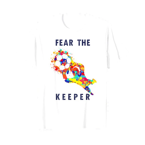 Soccer Goalie Goalkeeper Keeper Jersey Designs Soccer Ball Funny Goalie Keeper Quote T-Shirt